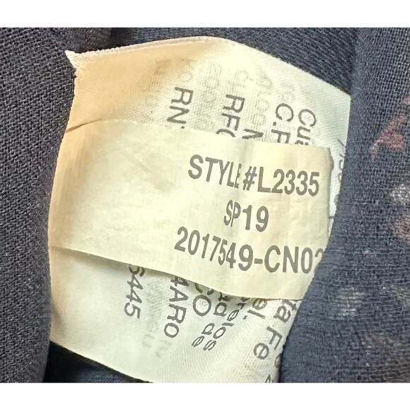 2/$30 J. Crew Mercantile Smocked Tie-Front Dress Floral Blouson Long Sleeve Sz S - Picture 12 of 13